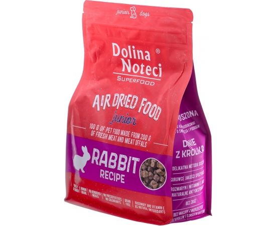 DOLINA NOTECI Superfood Junior Rabbit - dry dog food - 1 kg