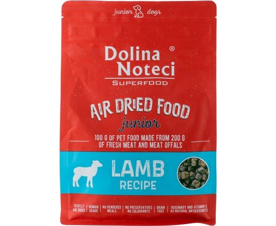 DOLINA NOTECI Superfood Junior Lamb - dry dog food - 1 kg