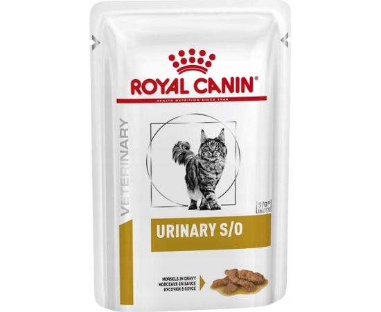 ROYAL CANIN Urinary S/O Wet cat food Chunks in sauce 12x85 g