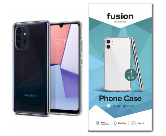 Fusion ultra clear series 2 mm силиконовый чехол для Samsung A726 / A725 Galaxy A72 / A72 5G прозрачный (EU Blister)