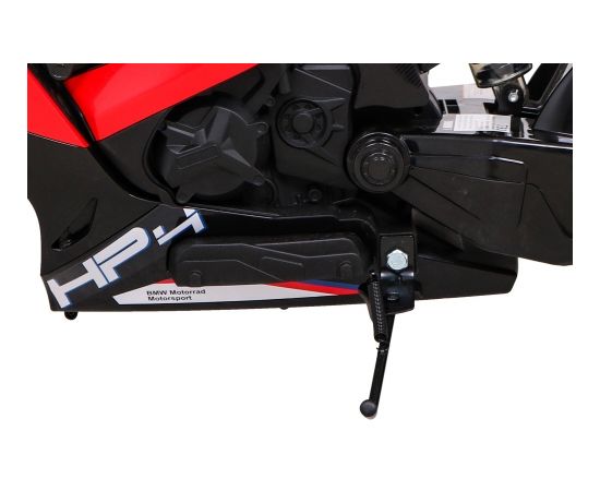 Bērnu elektriskais motocikls - BMW HP4, sarkans