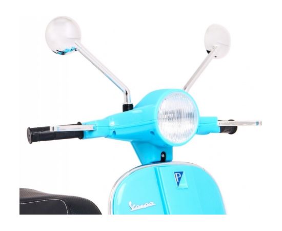 Elektriskais motorolleris Vespa, zils