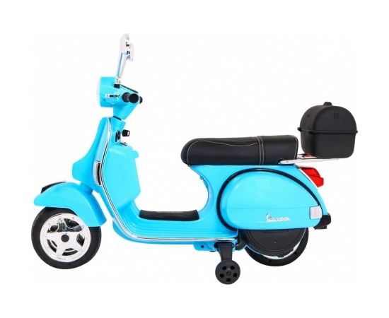 Elektriskais motorolleris Vespa, zils