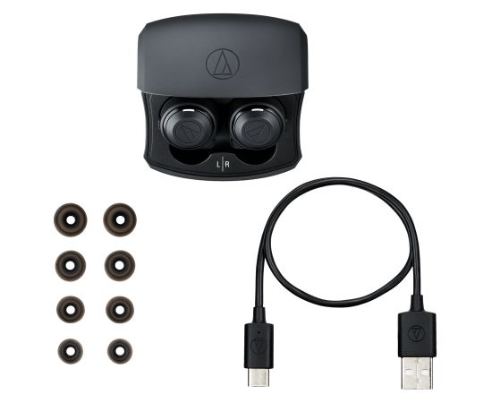 Audio Technica Wireless Earbuds ATH-CKS50TW Built-in microphone, In-ear, Noice canceling, Bluetooth, Black