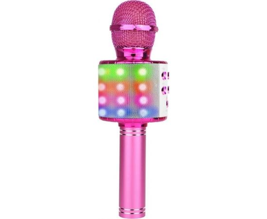 Karaoke microphone with speaker Manta MIC21PKL, pink