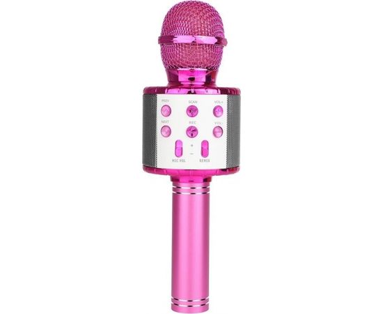 Karaoke microphone with speaker Manta MIC21PKL, pink