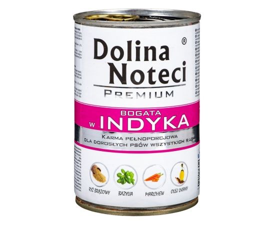 Dolina Noteci 5902921301295 dogs moist food Turkey 400 g