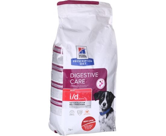 HILL'S Prescription Diet Mini i/d Stress Canine - dry dog food - 3kg