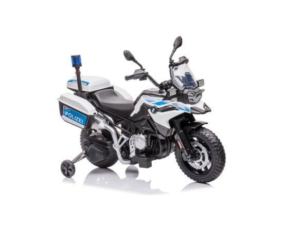 Elektriskais policijas motocikls JT5002B, balts