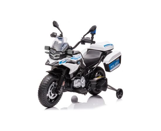 Elektriskais policijas motocikls JT5002B, balts