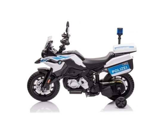 Elektriskais policijas motocikls JT5002B, balts