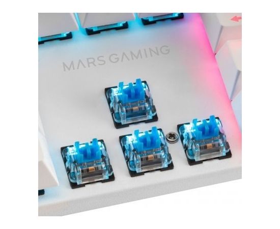 Mars Gaming MK422WBRUS Spēļu Mehāniska Tastatūra RGB / Brown Switch / US