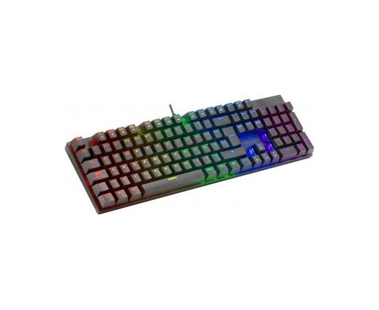 Mars Gaming MK422BRUS Spēļu Mehāniska Tastatūra RGB / Brown Switch / US