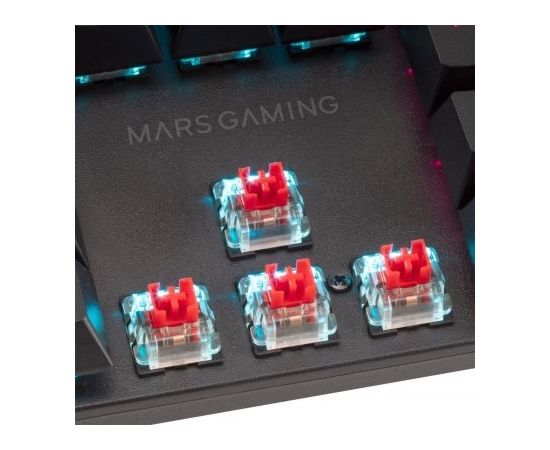 Mars Gaming MK422BRUS Spēļu Mehāniska Tastatūra RGB / Brown Switch / US