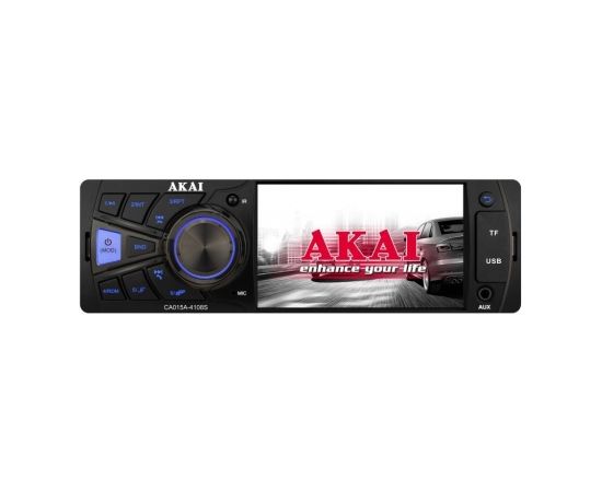 Akai CA015A-4108S car media receiver Black 100 W Bluetooth