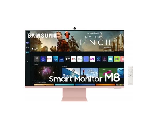 LCD Monitor|SAMSUNG|S32BM80PUU|32"|4K|Panel VA|3840x2160|16:9|60Hz|4 ms|Speakers|Camera|Height adjustable|Tilt|Colour Pink|LS32BM80PUUXEN