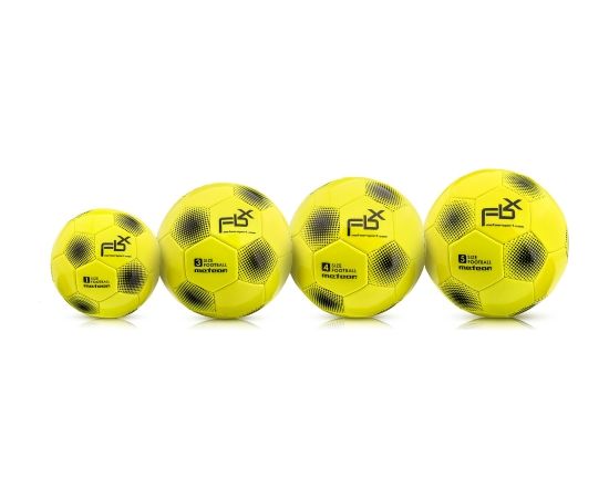 Futbola bumba  METEOR FBX #5 neon yellow