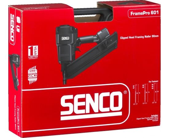 SENCO Pneimatiskā naglu pistole 3/8" 8.3bar. 50-90mm 1G2101N