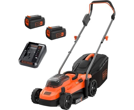 Black&decker BLACK DECKER BCMW3336L2-QW  Akumulatora zāles pļāvējs, 33cm, 2x36V, 25-65mm