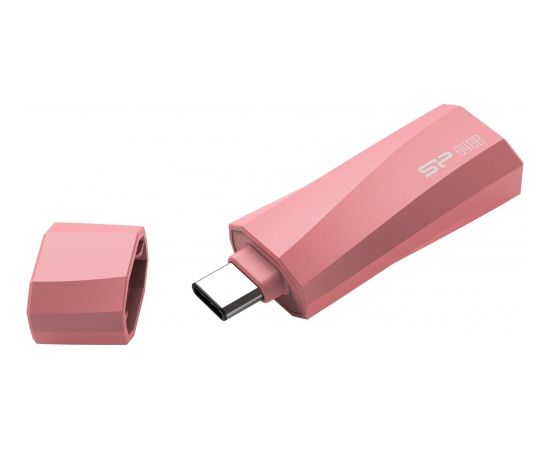 Silicon Power flash drive 64GB Mobile C07, pink