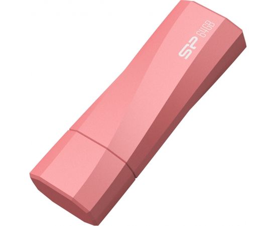 Silicon Power flash drive 64GB Mobile C07, pink