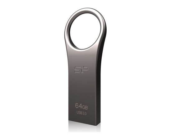 Silicon Power Jewel J80 USB flash drive 64 GB USB Type-A 3.2 Gen 1 (3.1 Gen 1) Titanium