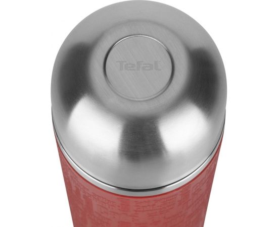 Tefal K30684 vacuum flask 1 L Red, Stainless steel