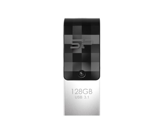 Silicon Power Mobile C31 USB flash drive 128 GB USB Type-A / USB Type-C 3.2 Gen 1 (3.1 Gen 1) Black, Grey, Silver