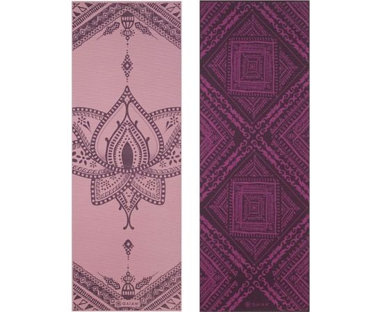 Double-sided Vingrošanas paklājiņš GAIAM inner peace 6 MM 62279