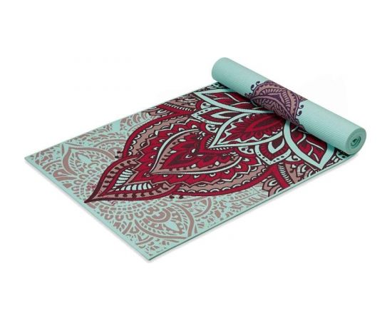 Vingrošanas paklājiņš Gaiam Ara Rouge reversible 6 mm 63368