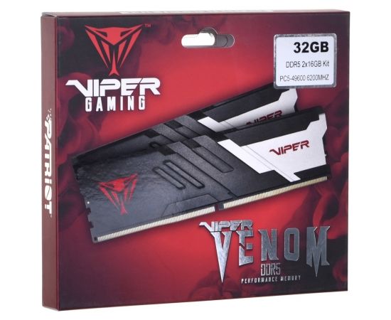 Memory Patriot DDR5 2X16GB VENOM 6200MHZ CL40