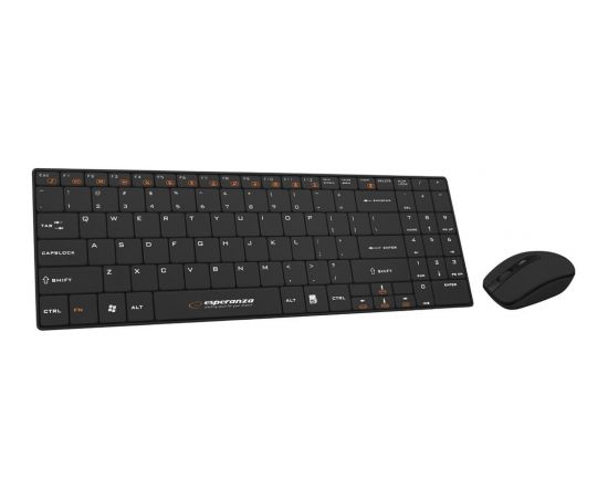 Esperanza EK122K keyboard RF Wireless QWERTY Black