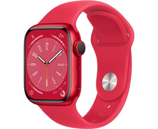 Apple Watch 8 GPS + Cellular 41mm Sport Band PRODUCT(RED) (MNJ23EL/A)