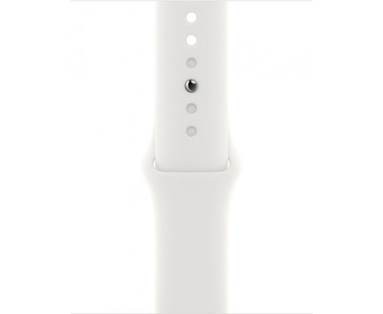 Apple Watch 8 GPS + Cellular 41mm Sport Band, silver/white (MP4A3EL/A)