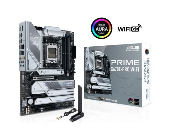 ASUS PRIME X670E-PRO WIFI AMD X670 Socket AM5 ATX