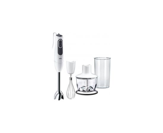 Braun Hand Blender MQ 3135 MultiQuick 3 Vario Hand Blender, 750 W, Number of speeds 11, Turbo mode, Chopper, White