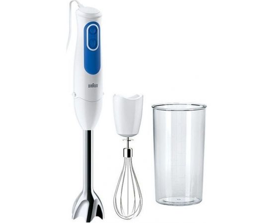 Braun Hand Blender MQ 3005 Immersion Hand Blender, 700 W, Number of speeds 2, White/Blue