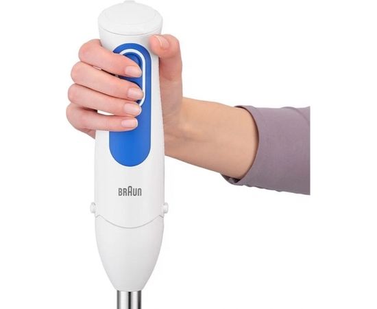 Braun Hand Blender MQ 3005 Immersion Hand Blender, 700 W, Number of speeds 2, White/Blue