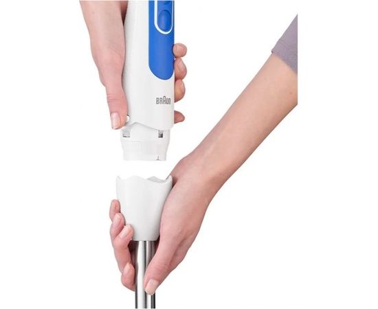 Braun Hand Blender MQ 3005 Immersion Hand Blender, 700 W, Number of speeds 2, White/Blue