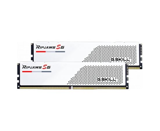 G.Skill Ripjaws S5 32 GB, DDR5, 5200 MHz, PC/server, Registered No, ECC No, White, 2x16 GB