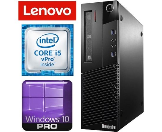 Lenovo M83 SFF i5-4460 16GB 960SSD+1TB WIN10PRO/W7P