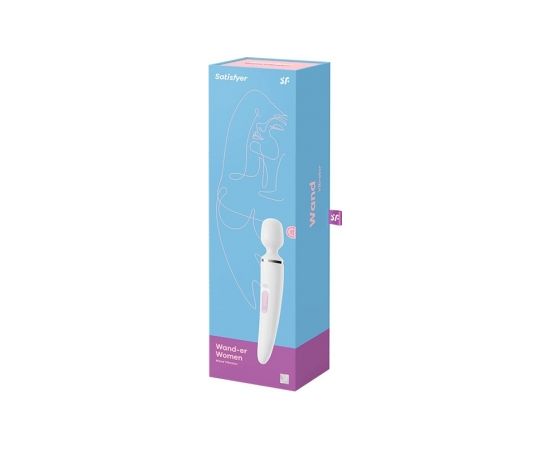 Satisfyer Wand-er Woman Wand vibrator Ambidextrous