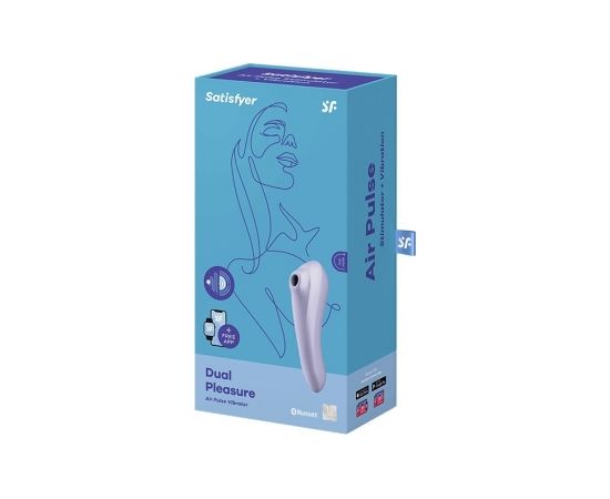 Satisfyer Dual Pleasure Sucker vibrator Ambidextrous