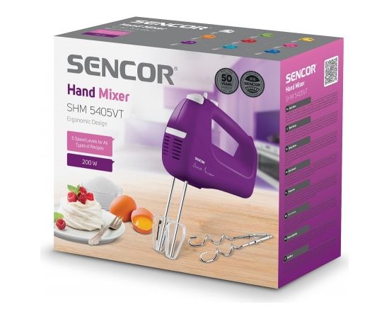 Hand mixer Sencor SHM5405VT