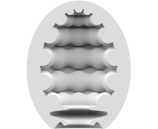 Satisfyer Masturbator Egg - Riffle Egg masturbator Thermoplastic elastomer (TPE)