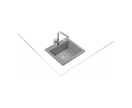 Sink Teka Clivo 50 B-TQ aluminium