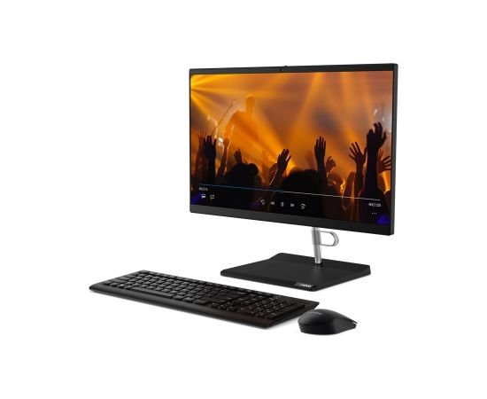 Lenovo V50a-22IMB AIO Intel® Core™ i3 54.6 cm (21.5") 1920x1080 pixels 8 GB DDR4-SDRAM 256 GB SSD All-in-One PC Windows 10 Pro Wi-Fi 5 (802.11ac) Black