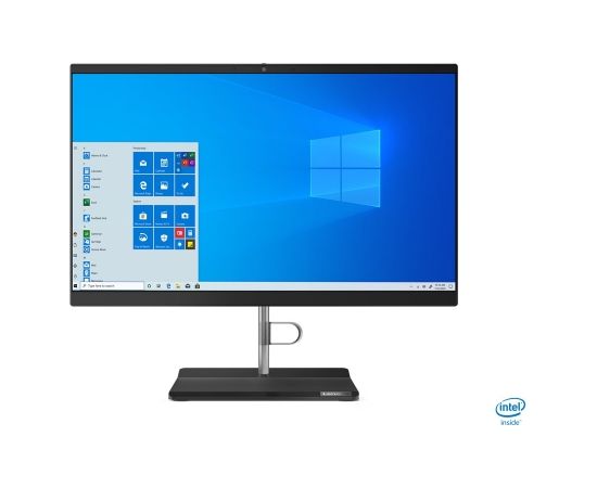 Lenovo V50a-22IMB AIO Intel® Core™ i3 54.6 cm (21.5") 1920x1080 pixels 8 GB DDR4-SDRAM 256 GB SSD All-in-One PC Windows 10 Pro Wi-Fi 5 (802.11ac) Black