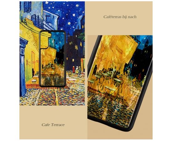 iKins case for Samsung Galaxy S21 cafe terrace black