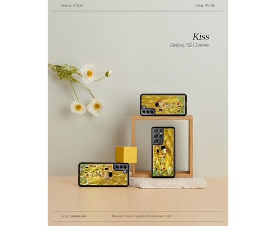 iKins case for Samsung Galaxy S21+ kiss black